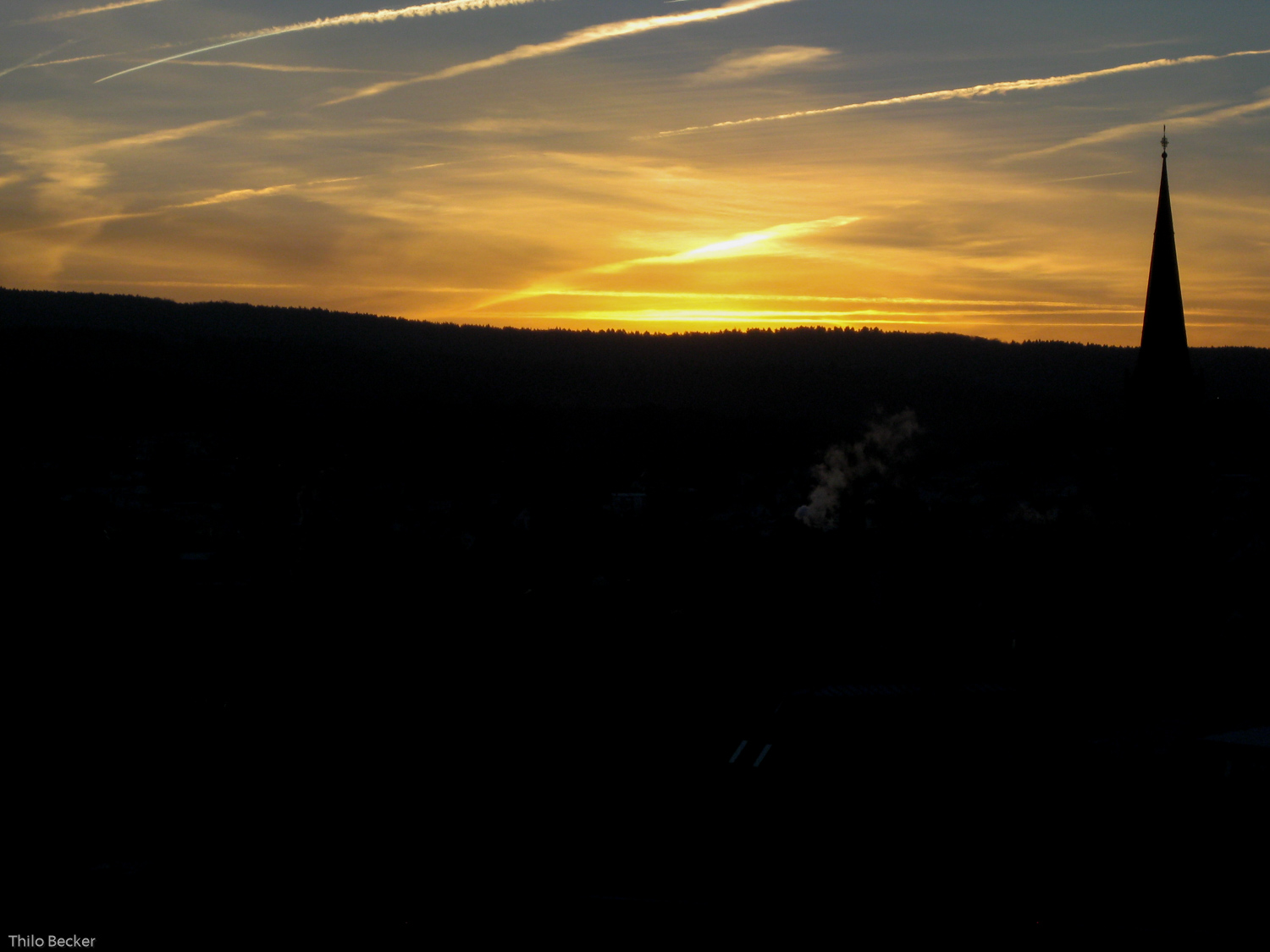 Blick aus dem Büro
